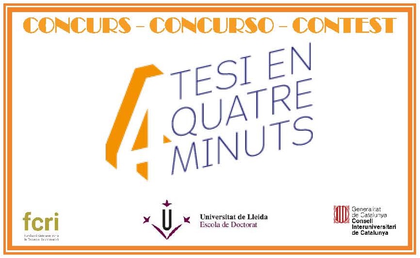 Concurs/concurso/contests Tesis en Quatre Minuts