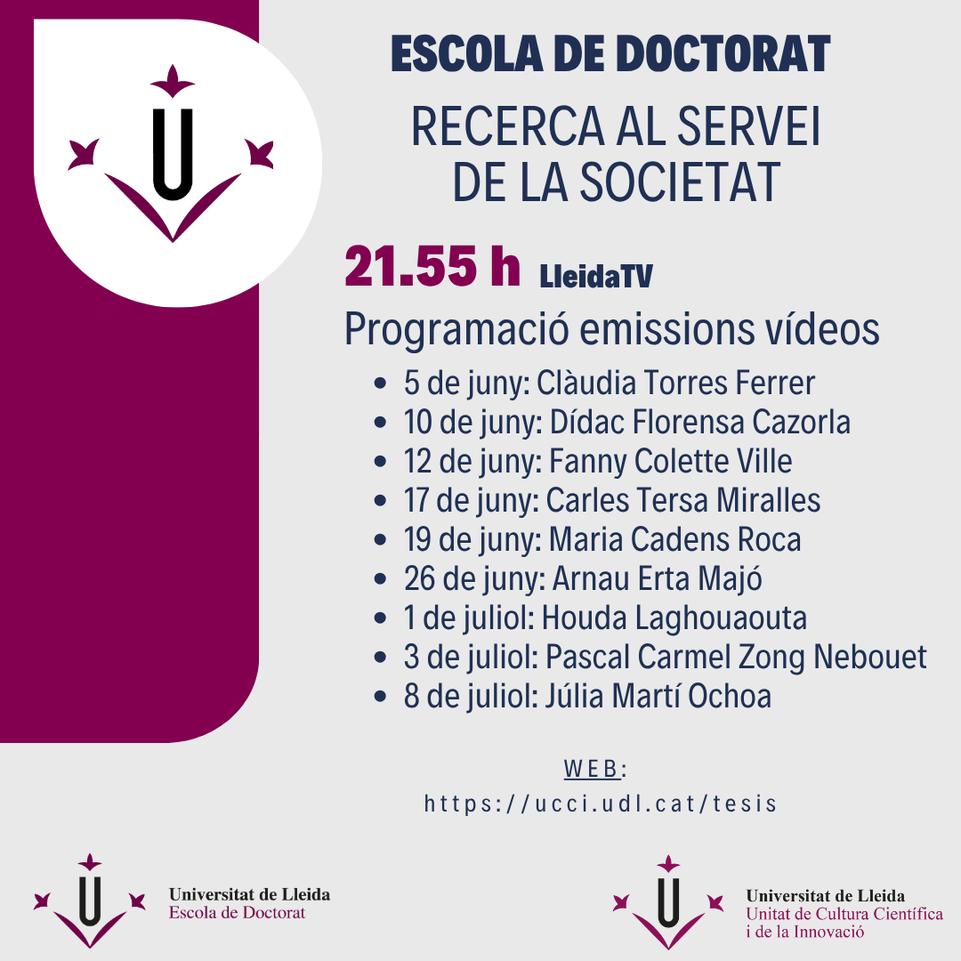 Videos Tesis Resum Emissions LleidaTV